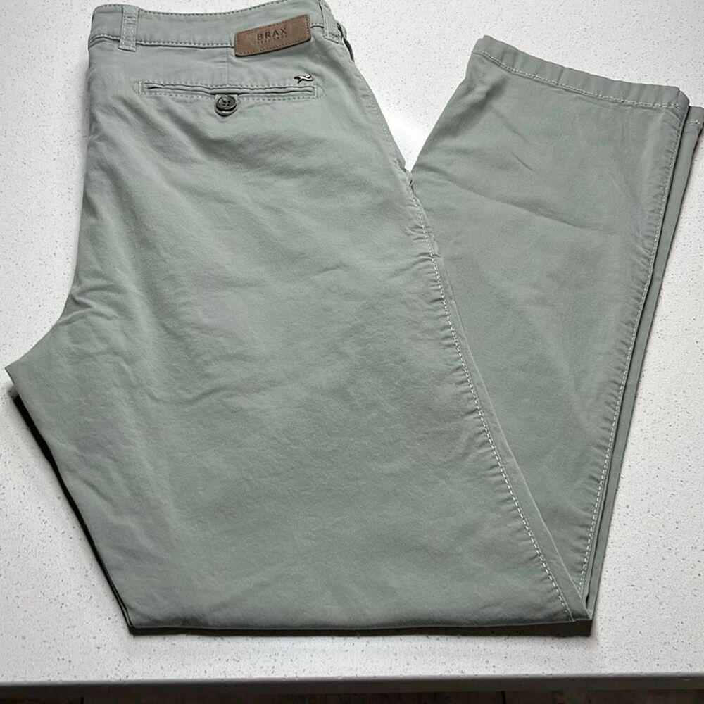 Brax BK Everest Green Chino Pant Size 32/29